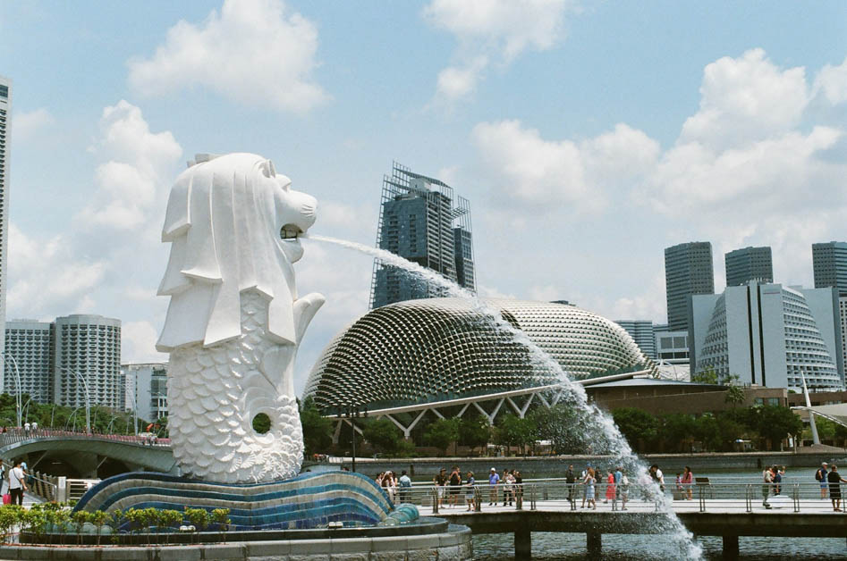 merlion park singapore 