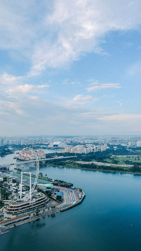 skypark observation deck view - Itinerary for Singapore 3 days